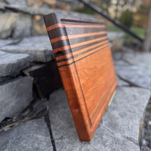 Cherry and Walnut Cutting Board