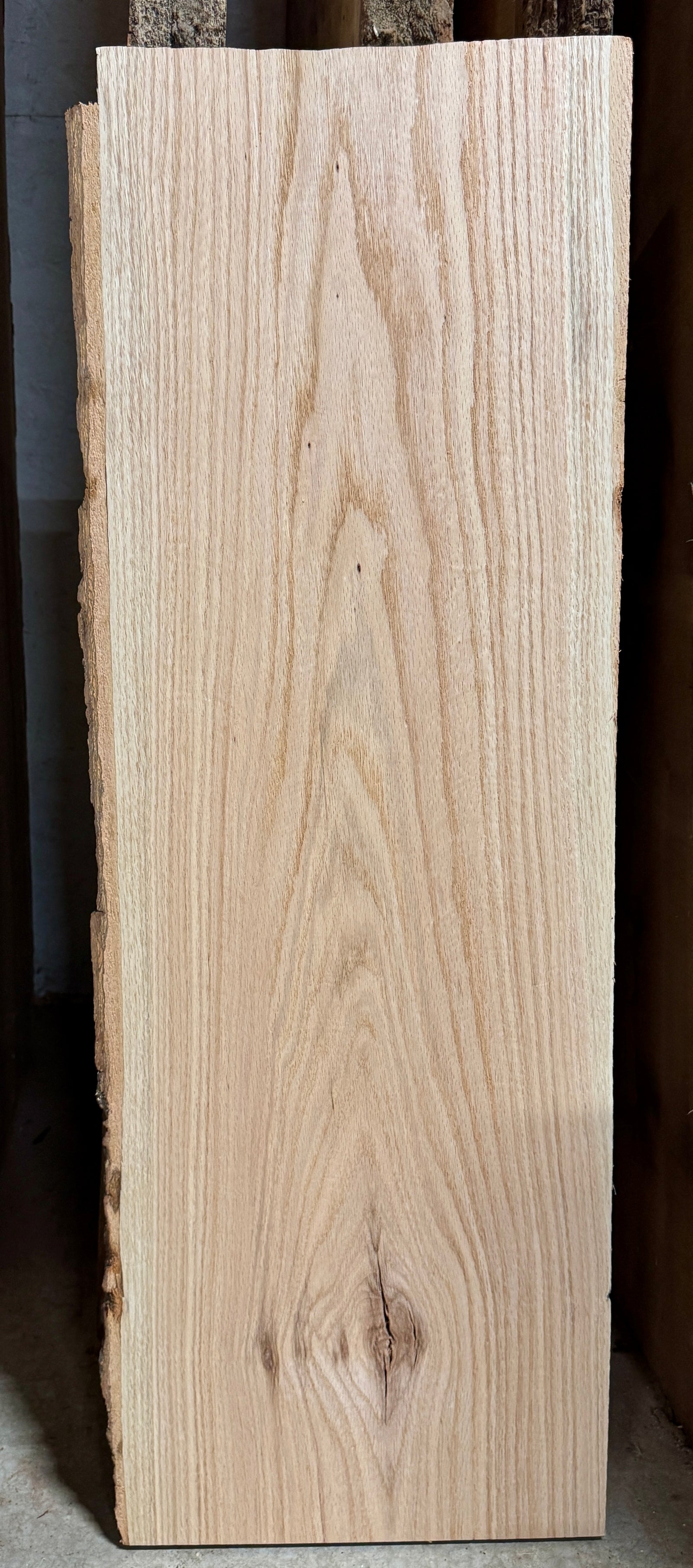 Red Oak live edge slab 43.5" Long