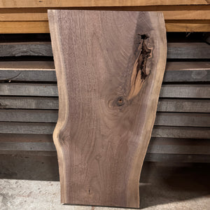 Live Edge Walnut Slab 24"