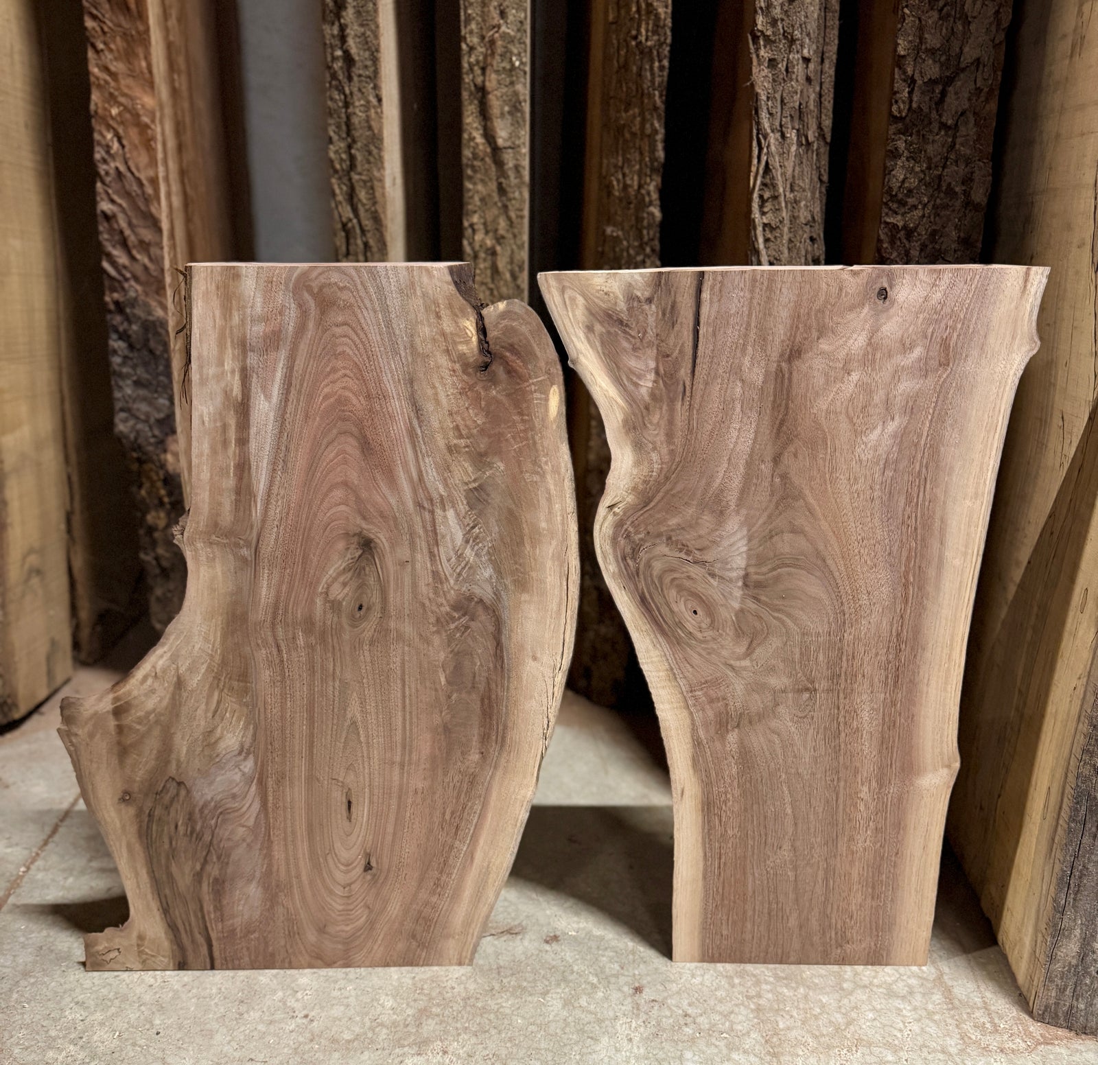 Live Edge Walnut Slabs