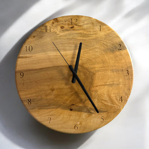 16” Maple Clock