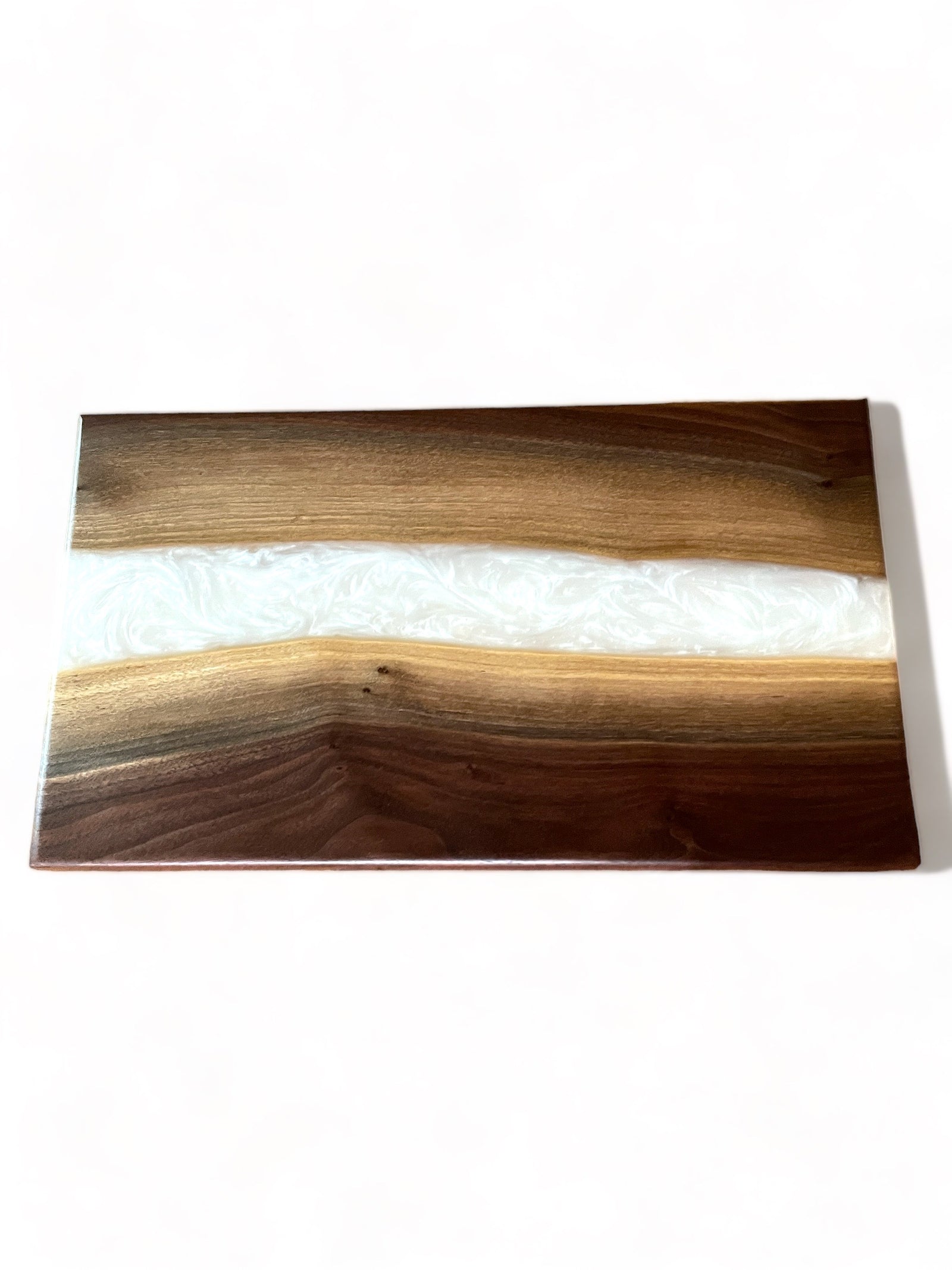 Walnut and White Pearl Charcuterie Board