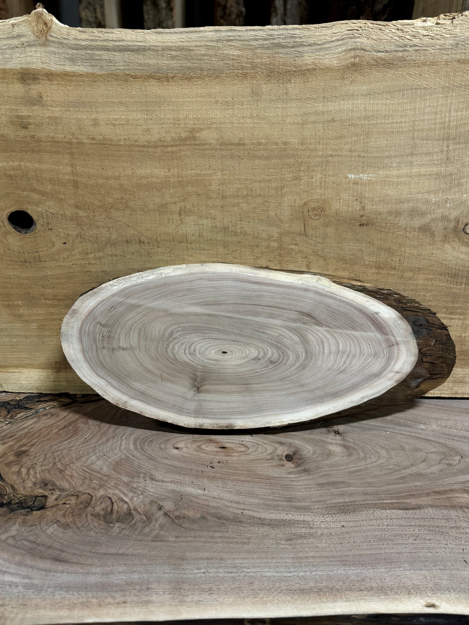 Live Edge Walnut Cookie Slab