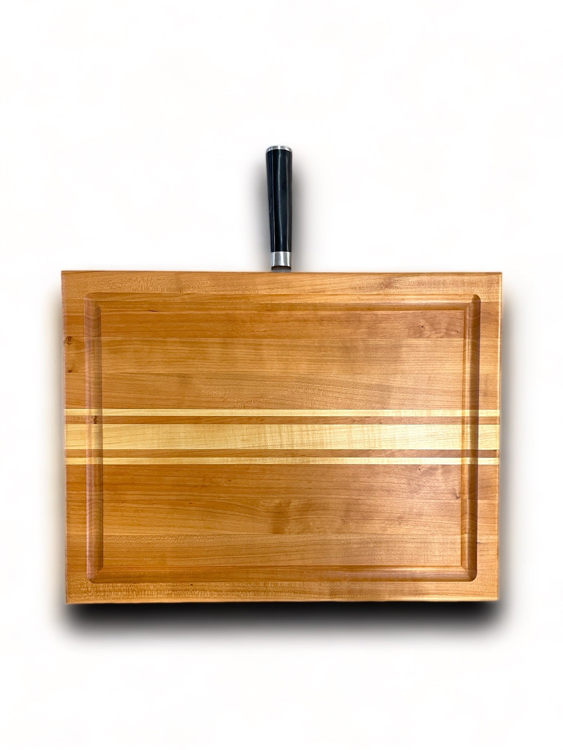 The Barrett Cherry and Maple Cutting Board Board