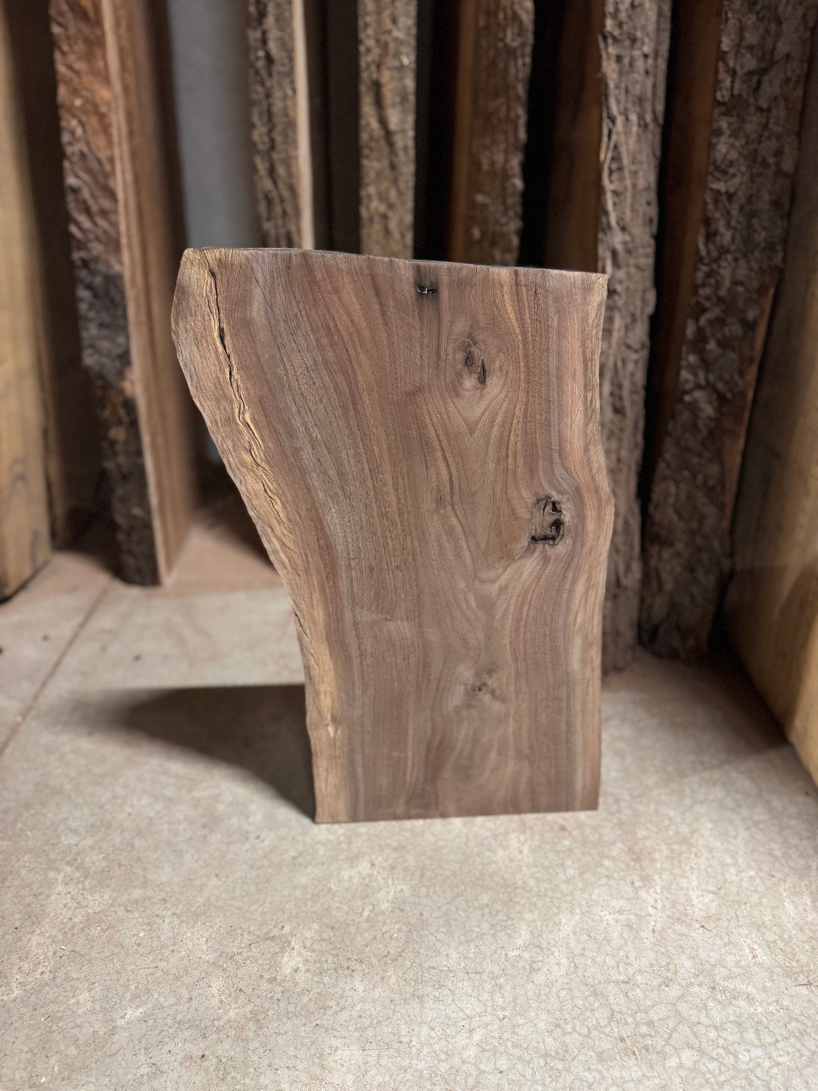 23" Long walnut slab