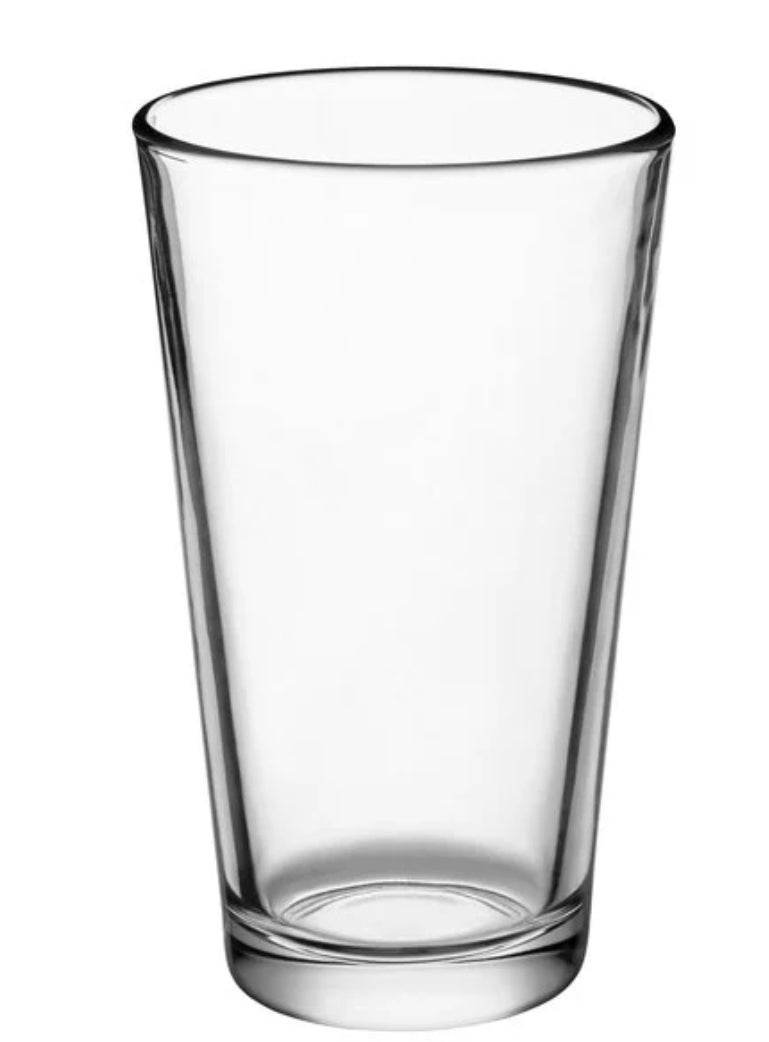 Custom Engraved 16oz Pint Glass
