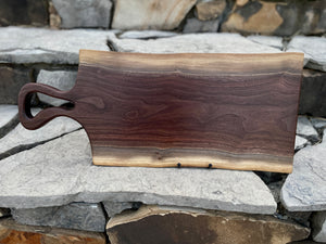 Walnut Live Edge Charcuterie Board