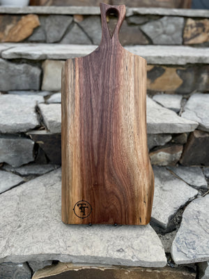 Teardrop Walnut Charcuterie Board