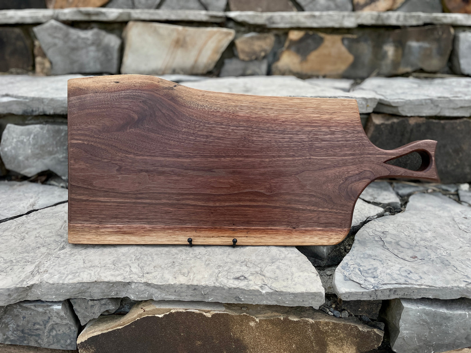 Teardrop Walnut Charcuterie Board