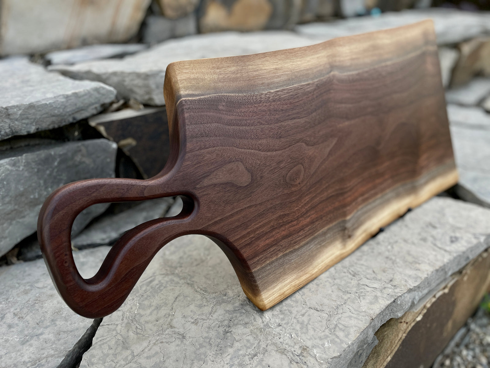 Walnut Live Edge Charcuterie Board