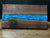 Walnut Charcuterie Board with Ocean Blue Epoxy