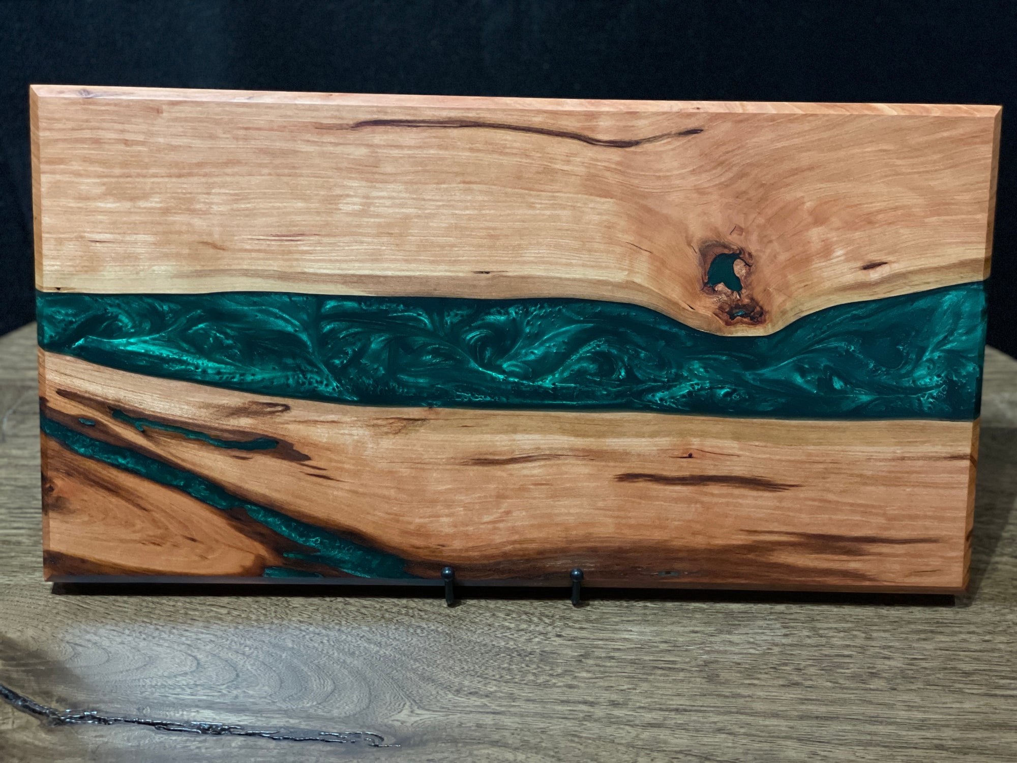 Cherry and Emerald Green Charcuterie Board