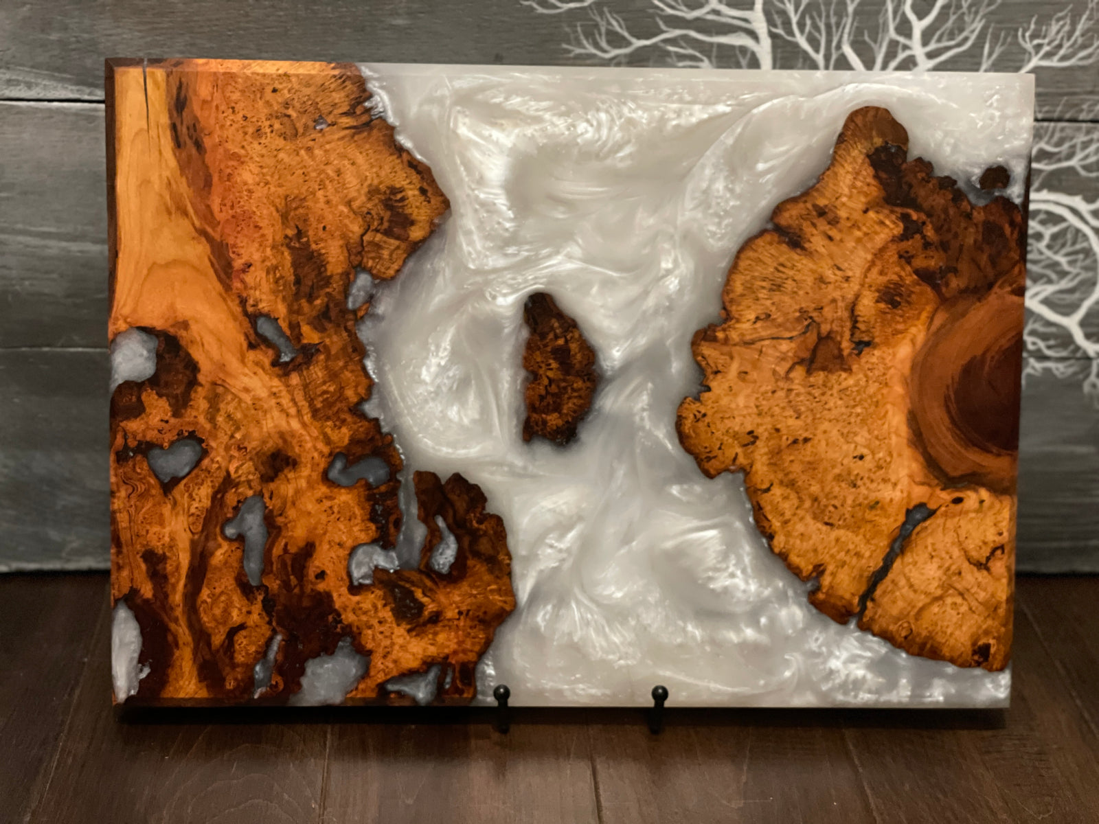 Cherry Burl Charcuterie Board