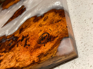 Cherry Burl Charcuterie Board