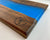 Walnut Charcuterie Board with Burr Blue Epoxy
