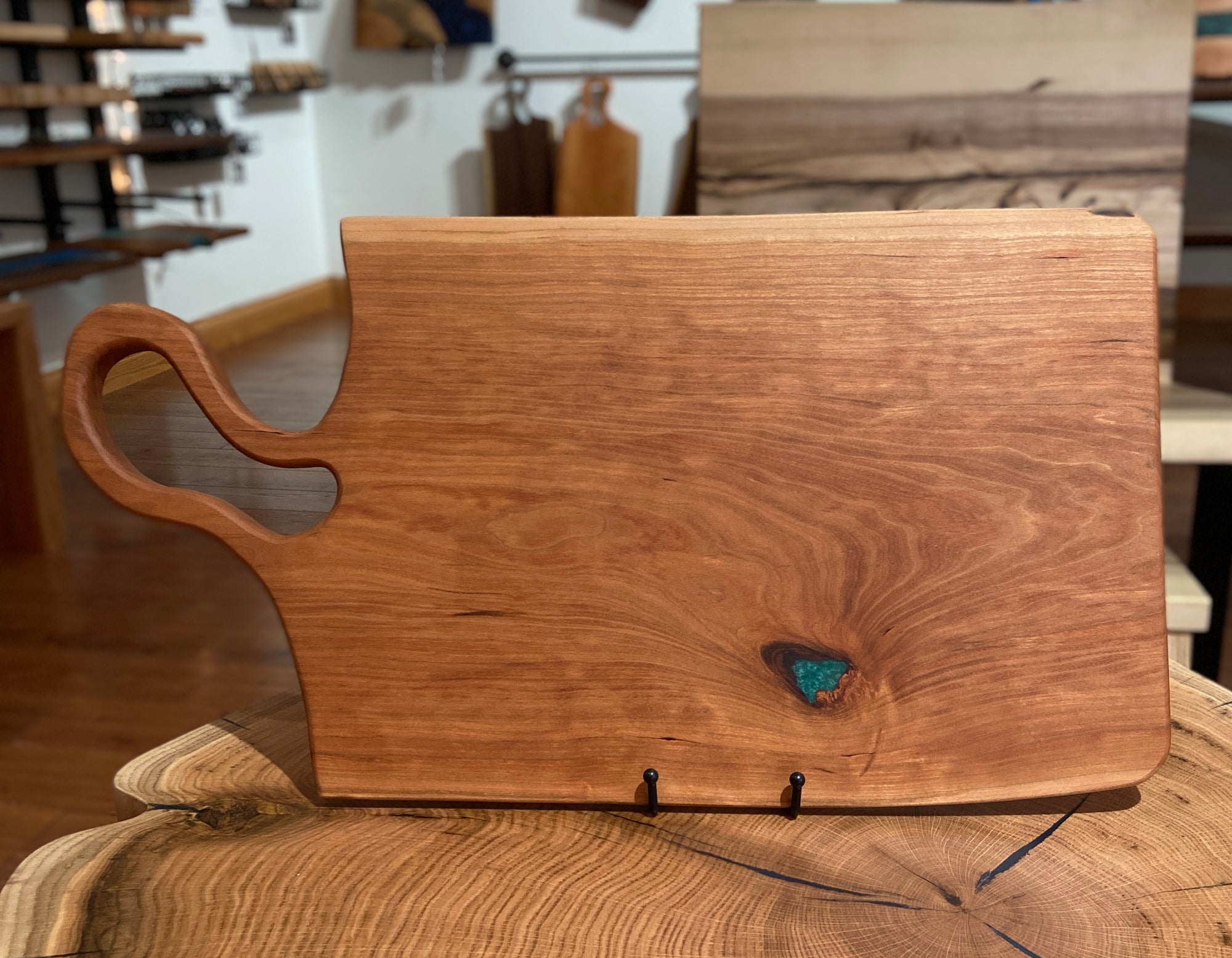 Live Edge Cherry Charcuterie Board