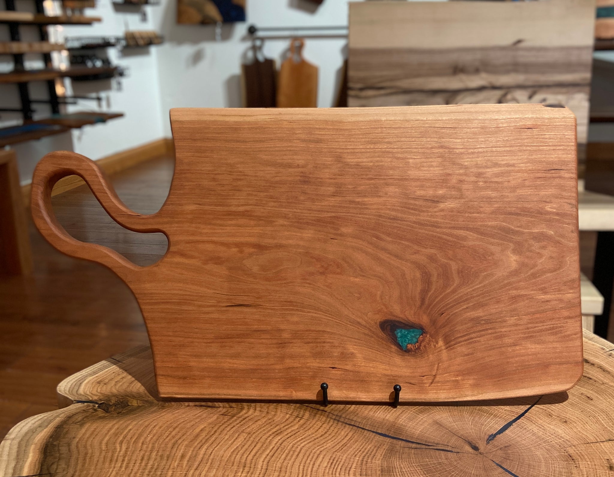 Charcuterie Board - Live Edge - With Handle