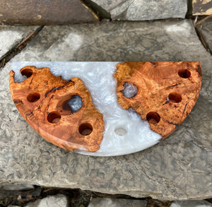 Cherry Burl Bourbon Display Board