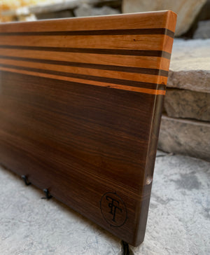 Black Walnut and Cherry Cutting Board